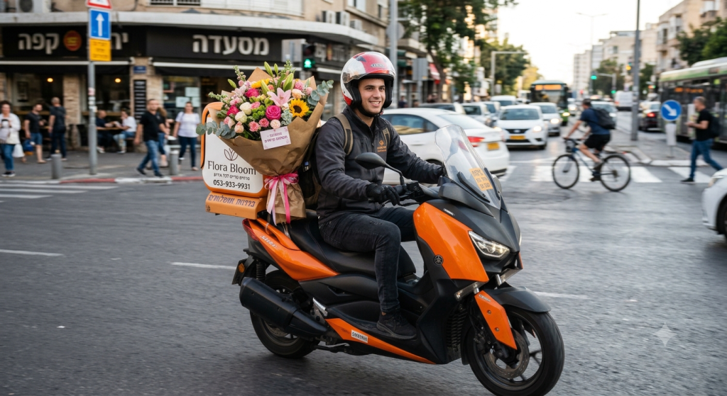 משלוח פרחים ברמת גן מהיום להיום